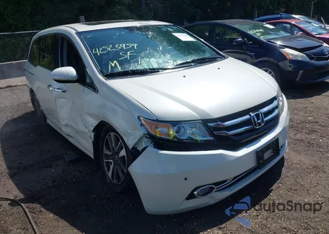 2014 Honda Odyssey Touring/Touring Elite из США, поврежденный, VIN 5FNRL5H94EB071788